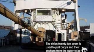 USCG 180-foot buoy tender tour