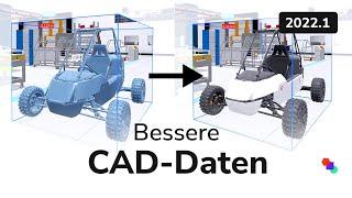 Farbige CAD-Daten, virtuelle Montage & mehr - Halocline Release 2022.1