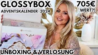 OMG  GLOSSYBOX ADVENTSKALENDER 2024 | UNBOXING & VERLOSUNG