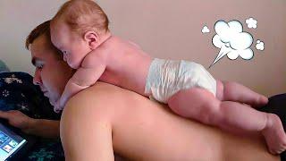 The Funniest Baby and Daddy Moments Ever Caught on Camera - Cute Baby Videos