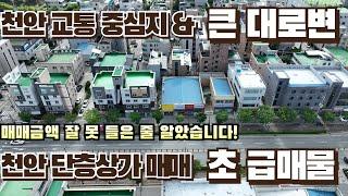 천안상가건물 교통의 중심지 급매물 다가구주택부지 추천 토지급매 (매물번호 43)