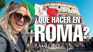 ¿Qué hacer y qué ver en ROMA en 2 días? Guía completa️@SOYLAPECOSA