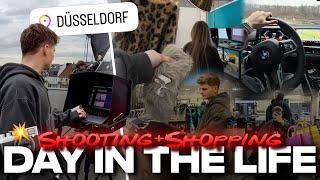 DAY IN THE LIFE SHOOTING, SHOPPING, HAIRDRESSER & MORE️ | Jan