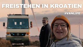 Ist Freistehen in Kroatien überhaupt möglich?  I Vanlife Kroatien I Europareise