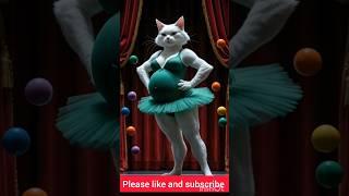 Fat Cat Dumped from Ballet Dance — Now She’s Back For Revenge!"#cat#kitten #shoertsfeed #cats# cute