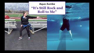 Aqua Zumba "It's Still Rock and Roll To Me" --- Split Screen ---