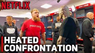 NETFLIX UNCUT: Jake Paul Confronts Mike Tyson During Fight Week Media Event