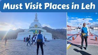 Must Visit Places in Leh | Ladakh | Vlog | Best places to Visit in Leh | Hall Of Fame | Shanti Stupa