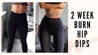 2 WEEK BURN HIP DIPS - 2 Haftada Yoğun Etkili Kalça Çukurlukları Egzersiz Rutini #fixhipdips