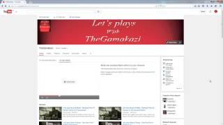 Welcome to Let's plays with TheGamakazi