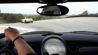 LAGUNA SECA | MINI VS MINI (R56S vs R56S LCI)