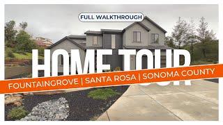 Tour A Spectacular New Santa Rosa Home For Sale In Sonoma County!