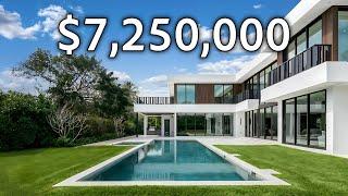 INSIDE a $7,250,000 BRAND NEW Mansion in Pinecrest, FL | Luxury Home Tour