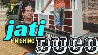 Partisi | Penyekat ruang | Finishing Duco + Plitur.