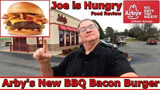 Arby's New BBQ Bacon Burger Review * Joe is Hungry * ️