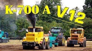  V12 TURBO  K 700 A 18t Full Class LÜTZOW 2018 Звук ЯМЗ-240 просто шикарен! Trecker Treck Kirowez