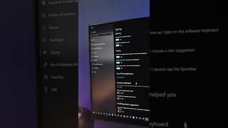 Words Suggestions in Windows while Typing | Hidden Windows setting for Typing | Windows tricks