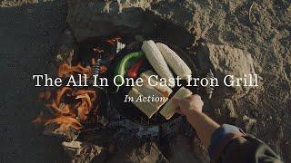 The All In One Cast Iron Grill In Action