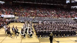 Ohio State Marching Band Pregame and Script Ohio Neil Steffens idotter Skull Session OSU vs Mich St