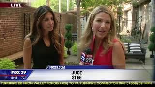 Fox 29 Good Day Philadelphia Segment, Pickle Juice for Rehydration, Nyree Dardarian