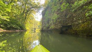 Kayaking Carroll creek wakarusa river mt. Carroll il