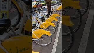 Ubike in Taipei City|| #ubike #publictransport #shorts #shortvideo #taiwan