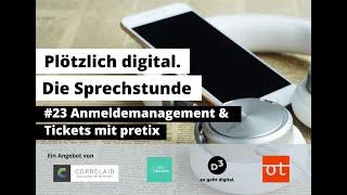 Plötzlich digital: Die Sprechstunde #23 (pretix)