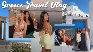 GREECE TRAVEL VLOG: Santorini & Athens ˖° GIRLS TRIP