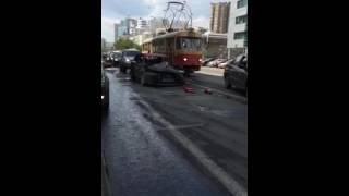 Сгорела Audi