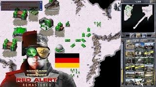 C&C Red Alert Remastered - Online Multiplayer 2v2 | Germany Gameplay