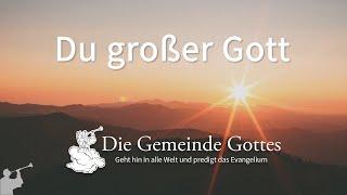 Du großer Gott - Acapella Cover (Lyric Video)