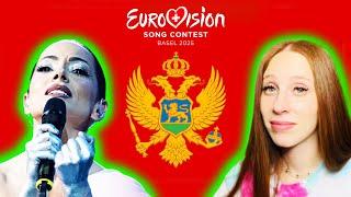 LET'S REACT TO MONTENEGRO'S SONG FOR EUROVISION 2025 AGAIN // NINA ŽIŽIĆ "DOBRODOŠLI"