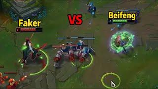 Beifeng Qiyana VS Faker Yone! *INSANE SOLO KILL*