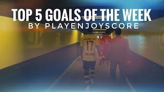 PES2018 TOP 5 GOALS OF THE WEEK by PlayEnjoyScore (FULL MANUAL, PS4 PRO)