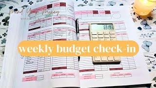week 2 spending and budget check-in | June 8-14 | mind your money ()