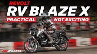 Revolt RV BlazeX Electric Motorcycle Review - Commuter Class | ZigWheels.com