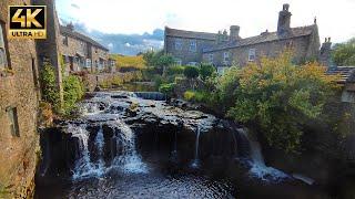 Peaceful Country Walk to England's Highest Single Drop Waterfall | HAWES TO HARDRAW FORCE, ENGLAND.