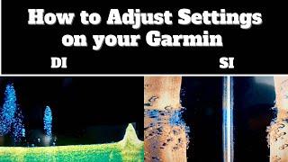 GARMIN Side Imaging and Down Imaging Settings (Get the most out of your units)