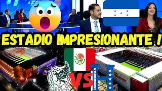 HONDUREÑOS IMPACTADOS X ESTADIO NEMESIO DIEZ !! MEXICO ESTA A OTRO NIVEL ! MEXICO VS HONDURAS !