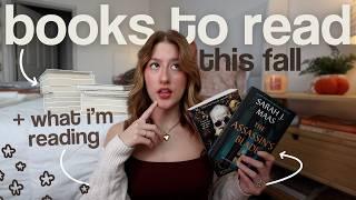 my *very ambitious* fall tbr & recs!! ️ 30+ books!