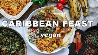 HIGH PROTEIN CARIBBEAN FEAST! VEGAN