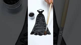 Beautiful  Glitter Art Dress  #glitter #glitterdress #colorfulcreativekids #black #color