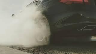 Lexus Ls460 Smokin -  Farewelll to a tyre