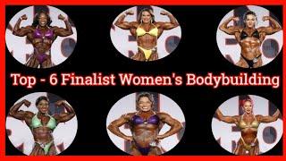 2024 NY Pro Women's Bodybuilding Awards Your Top - 6 Finalist