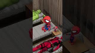 Deadpool vs Spidey vs Hulk | Alarm Every Morning 3 | Marvel Animation