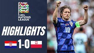 Croatia vs Poland 1-0 Highlights UEFA Nations League 2024-25