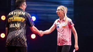 Kayden Milne vs Fallon Sherrock | Round 1 | New Zealand Darts Masters 2022