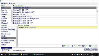 How To Reset Service Interval Fiat Croma 1.9 MultiJet