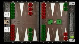 Backgammon "money" game με σχόλια (τάβλι Πόρτες με βίδο)