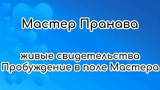 Пробуждение в поле Мастера. Живые свидетельства. Мастер Пранава